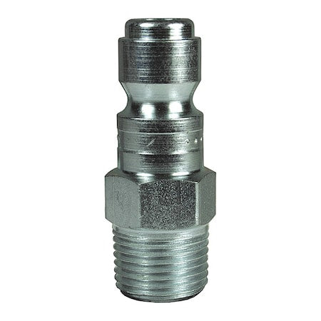 Dixon DCP21 - Industrial Male Plug, 1/4 in, Steel