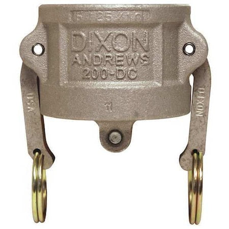 Dixon 400-DC-AL - Cam and Groove Type DC Dust Cap AL,4"