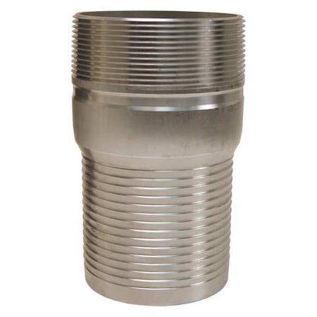 Dixon AST35 - King Nipple NPT Threaded Aluminum,3"
