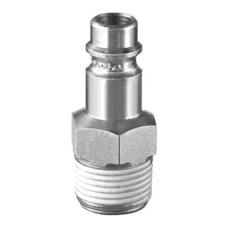 Prevost ERP 076251 - 1/4" MNPT Steel High Flow Interchange Plug