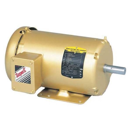 Baldor-Reliance EM3611T-5 - Three-Phase AC Induction Motor, 3 HP, 182 T Frame, 575 V AC Voltage, 1,760 Nameplate RPM