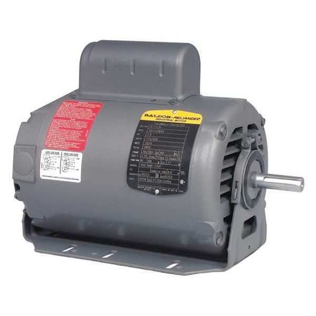 Baldor-Reliance RL1310A277 - Capacitor-Start AC Induction Motor, 1 HP, 277 V AC Voltage, 56/56 H Frame, 1,725 Nameplate RPM