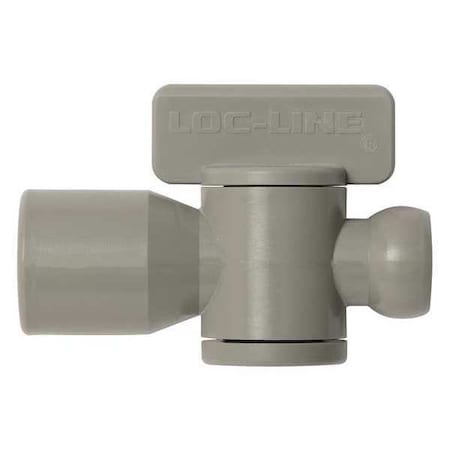 Loc-Line 29453-G - Female NPT Valve,Gray,1/4",PK10