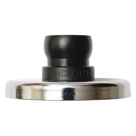 Loc-Line 60532-BLK - Magnetic Base,Black,3/4"