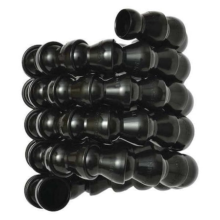 Loc-Line 59859-BLK - Hose,Black,1/2",5ft.,Coil