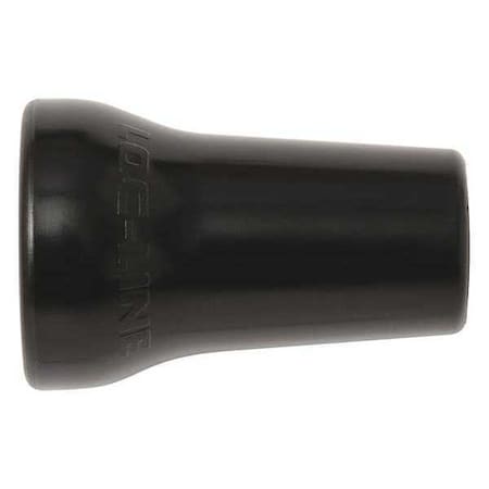 Loc-Line 59863-BLK - Round Nozzle,Black,1/2",PK50
