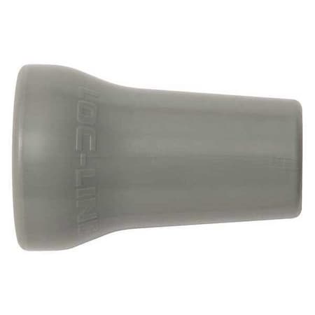 Loc-Line 59863-G - Round Nozzle,Gray,1/2",PK50