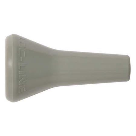 Loc-Line 49423-G - Round Nozzle,Gray,1/8",PK50