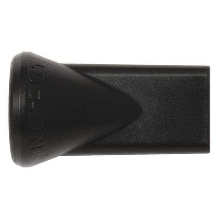 Loc-Line 49452-BLK - Flat Slot 60 Nozzle,Black,1/4",PK20