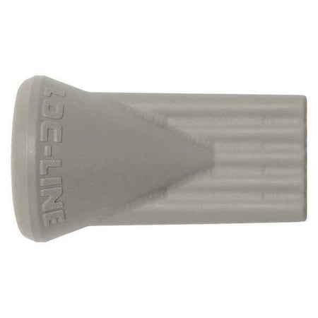 Loc-Line 49453-G - Flat 5 Hole Nozzle,Gray,1/4",PK20