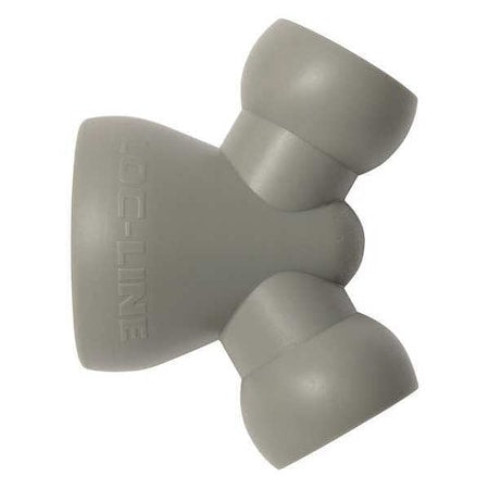 Loc-Line 69552-G - Y Reducer,Gray,3/4" to 1/2",PK20
