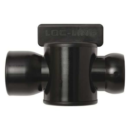 Loc-Line 69557-BLK - Female NPT Valve,Black,3/4",PK10