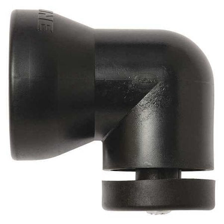 Loc-Line 69561-BLK - Shield Mounting Elbow,Black,3/4",PK20