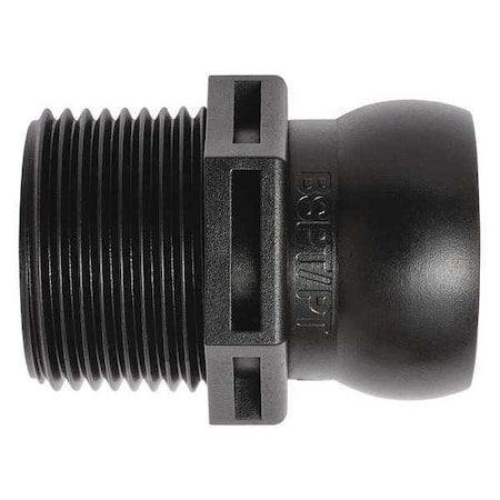 Loc-Line 69549-BLK - BSPT Connector,Black,3/4",PK50