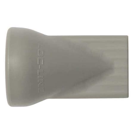 Loc-Line 59893-G - Flat 7 Hole Nozzle,Gray,1/2",PK20