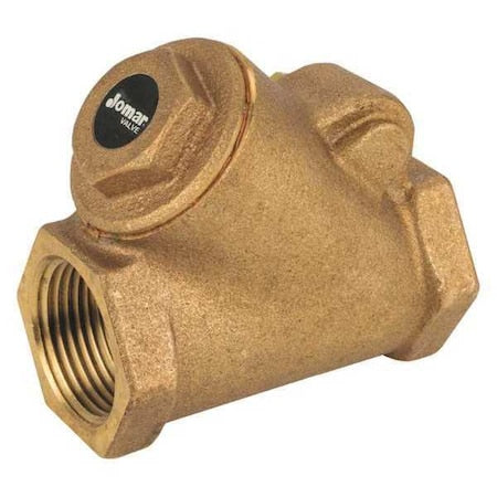 Jomar Valve T-511 - Brnze Y-Pattern Check Vlve,NPT,21/2"