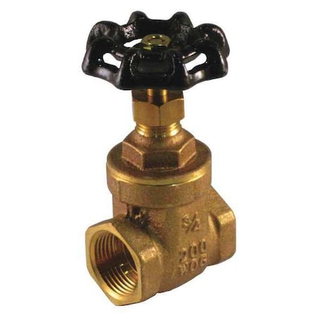 Jomar Valve T-301 - Brass Gate Valve,NPT,1/4"