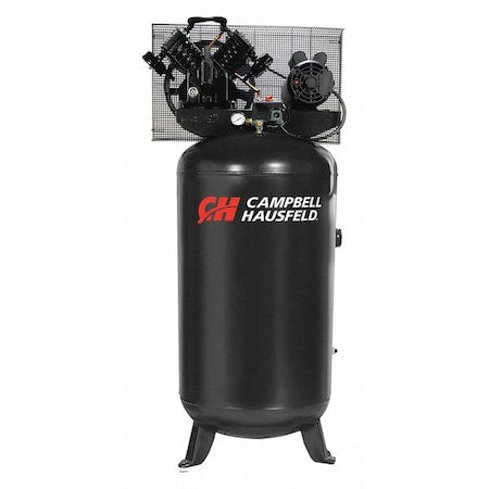 Campbell Hausfeld CE4104 - Air Compressor,80 gal.,1 Stage 5 HP/1 PH