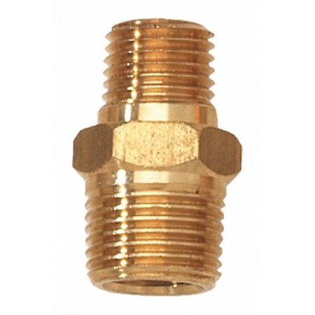 Campbell Hausfeld PA111100AV - Male NPT Adapter,1/4",Male NPT 3/8"