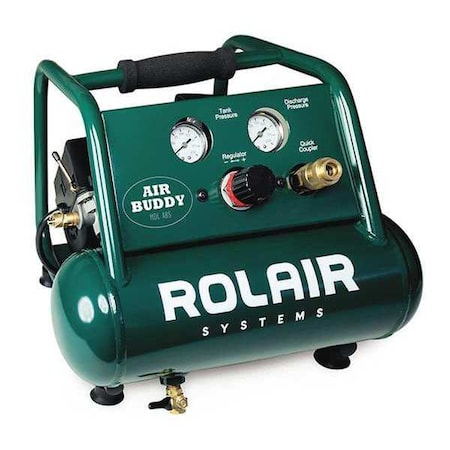 Rolair AB5 - Air Buddy Compressor,1/2 HP,Oil-Less
