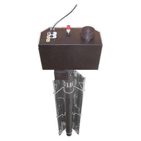 Detroit Radiant DES3-40-100N - Tube Heater,40 ft.,Nat. Gas,100,000 Btu H