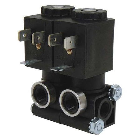 Spartan Scientific 3923-04-A223 - Solenoid Valve, 2-Way, 2-Position, Normally Closed, 1/8 in Pipe Size, 24 V DC, Direct Acting