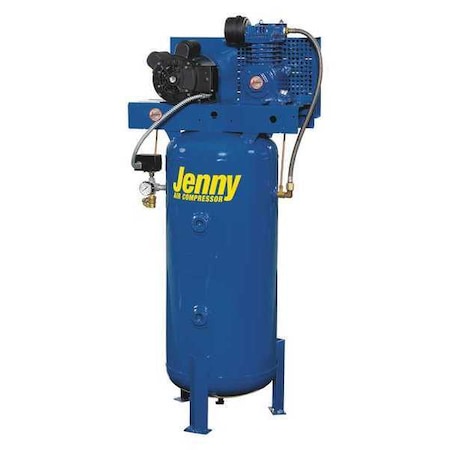 Jenny K2A-30UMV-115/1 - Air Compressor, Stationary, 8.0cfm, 125 psi