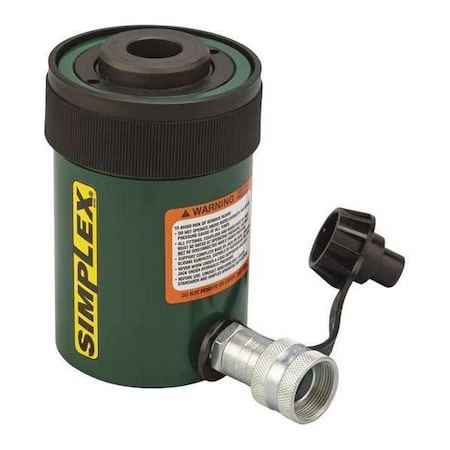 Simplex RC202A - RC202 A, 20 ton Capacity, 2 in (50,8 mm) Stroke, Single-Acting, Center Hole Hydraulic Cylinder