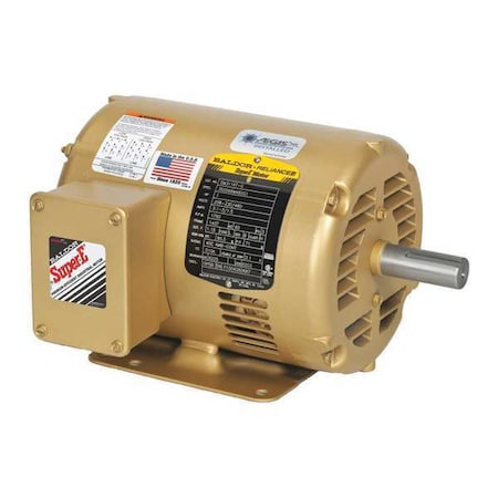 Baldor-Reliance VEM31108 - Three-Phase AC Induction Motor, 1/2 HP, 56 C Frame, 208 V AC, 230 V AC, 460 V AC Voltage
