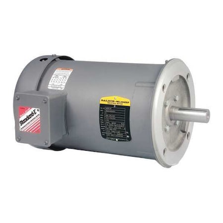 Baldor-Reliance VM3542-5 - Three-Phase AC Induction Motor, 3/4 HP, 56 C Frame, 575 V AC Voltage, 1,725 Nameplate RPM