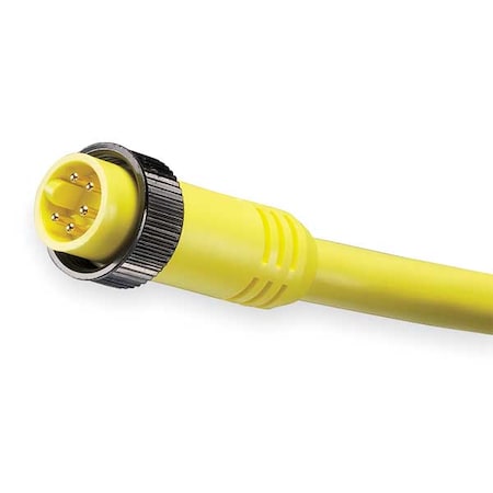 Brad Harrison 105002A01F120 - Cordset,5 Pin,Plug,Male