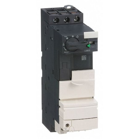 Schneider Electric LUB32 - Motor Starter Power Base, Non-Reversing, 1 NC/1 NO, 120 V-600 V AC, 3 P, Screw Clamp