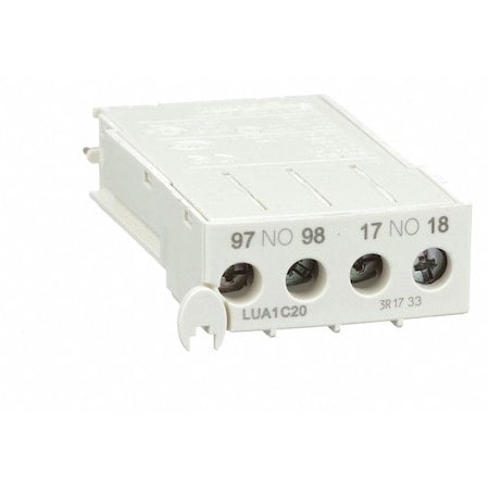 Schneider Electric LUA1C20 - Auxiliary Contact Block,2 NO/NC,2.5 A