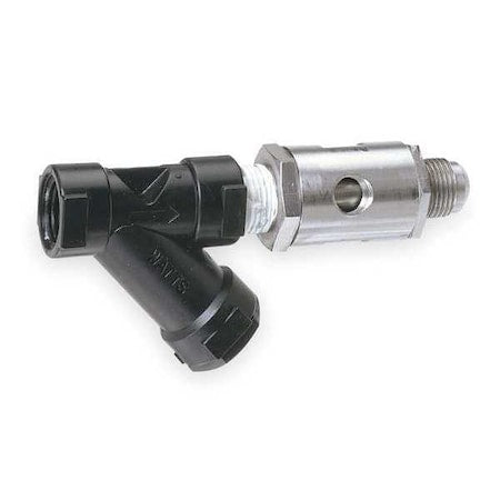 Watts SD3-MF 3/8" - 3/8" FNPT x Male Flare Stainless Steel Dual Check Valve