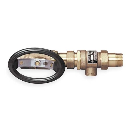Watts 912-HP 3/4" - Check Valve w/ Port,Brass,3/4",MNPTx FNPT