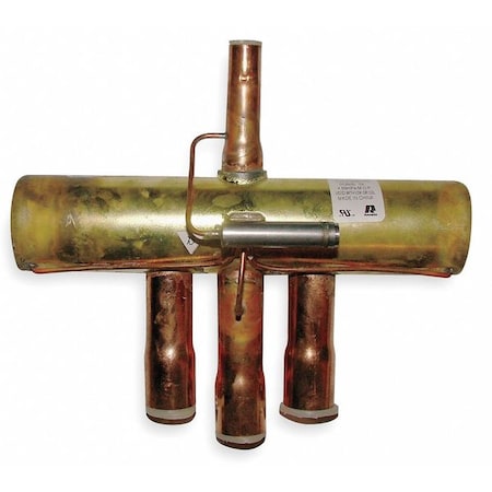 Ranco V6-412080-170 - Heat Pump Reversing Valve, Brass, 4-Way
