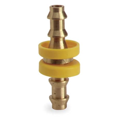 Speedaire 5A249 - Barbed Hose Mender,Brass,1/4" ID,Male