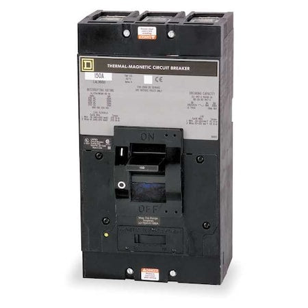 Square D Q4L3300 - Molded Case Circuit Breaker, LEGACY MCCB Series, 300 A, 3 Pole, 240 V AC, 25k A at 120/240 V AC