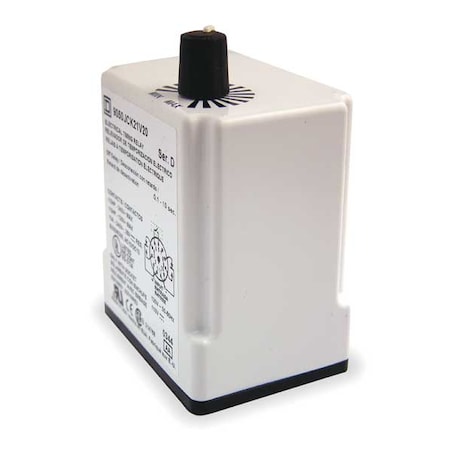 Schneider Electric 9050JCK21V20 - Single Function Time Delay Relay, Octal, Off Delay, 1 Functions 110 V AC, DPDT