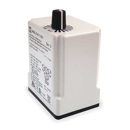 Schneider Electric 9050JCK24V20 - Single Function Time Delay Relay, Octal, Off Delay, 1 Functions 110 V AC, DPDT