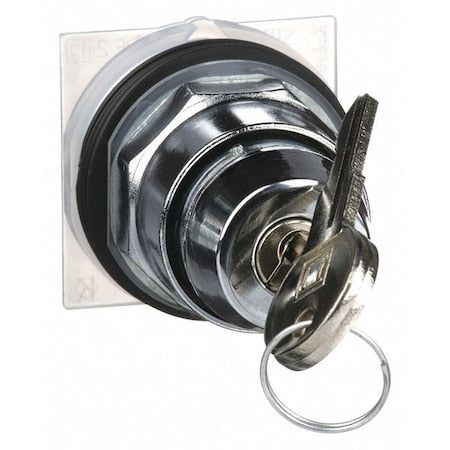 Schneider Electric 9001KS11K1 - Non-Illum Selector Swtch,30mm,2 Pos,Keyd