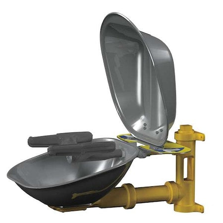 Bradley S19224DCFW - Plumbed Eyewash, Wall Mount, Plumbed, 14 2/3 in H., 15 1/2 in W