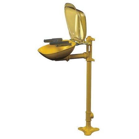 Bradley S19214PDCFW - Plumbed Eyewash, Floor Mount, Plumbed, 41 1/2 in H., 15 1/2 in W