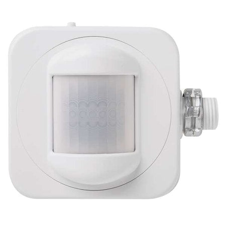 Sensorswitch CMRB 50 480 - Fixture Mount Sensor, Occupancy, Photocell, 0 to 10 V Dimming, Hard Wired, White, 1,400 sq ft, Fluorescent, Incandescent, LED