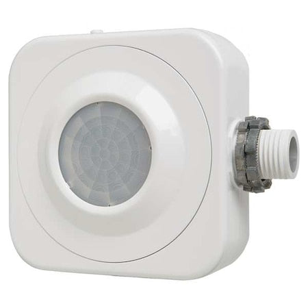 Sensorswitch CMRB 6 - Fixture Mount Sensor, Occupancy, Photocell, 0 to 10 V Dimming, Hard Wired, White, 2,827 sq ft, Fluorescent, Incandescent, LED