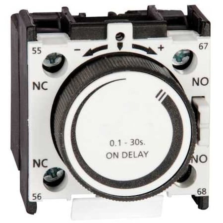 Dayton 6EAU1 - IEC Timer,Off Delay,.1-30 Sec,1 NO/1 NC