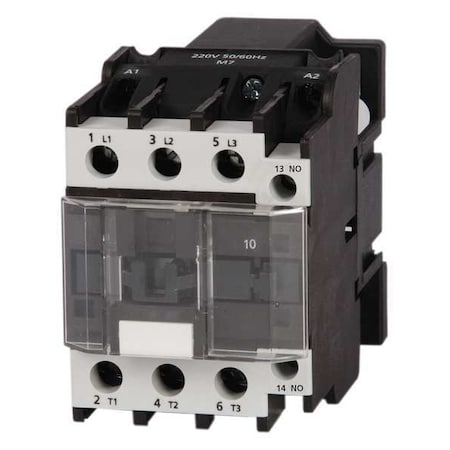 Dayton 6EAW2 - IEC Magnetic Contactor, 1 NO, 120 V AC, 3 P, Non-Reversing, Screw