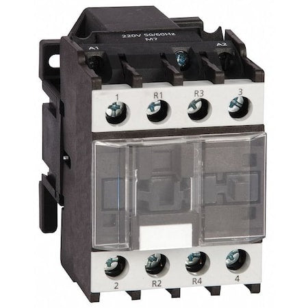 Dayton 6EAY6 - IEC Magnetic Contactor, No Auxiliary Contacts, 120 V AC, 4 P, Non-Reversing, Screw