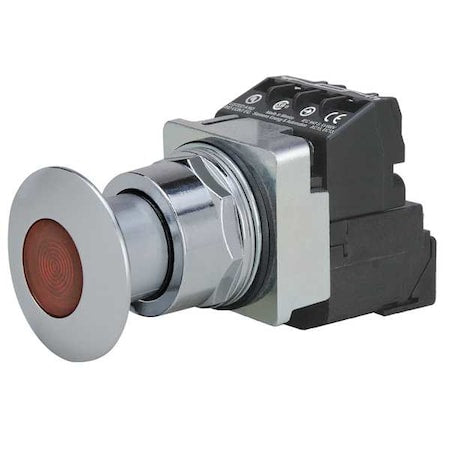 Siemens 52PP2D2A - Push Button Operator, 30 mm, 1 NO/1 NC, Red