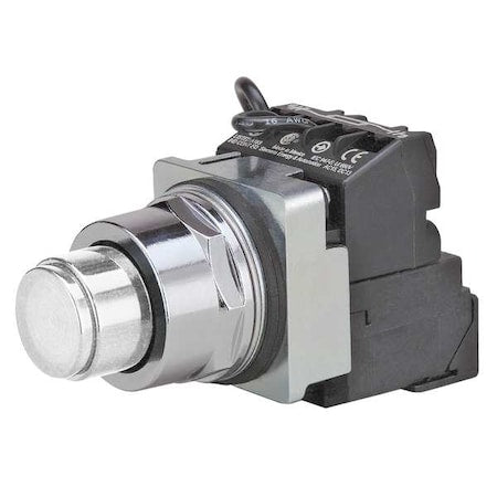 Siemens 52PT6DBA - Illuminated Push Button, 30 mm, 1 NO/1 NC, White